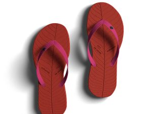 Cubanas – FEEL THE NATURE FLIP FLOP – PINK