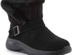 Μπότες Skechers Go Walk Arch Fit Boot True Embrace 144422-BBK