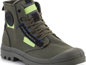 Ψηλά Sneakers Palladium Pampa HI Re-Craft Olive Night 77220-309-M