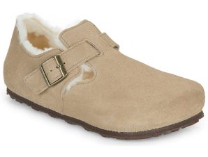 Derbies Birkenstock London Shearling LEVE Taupe