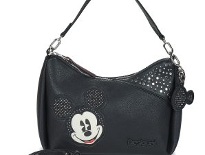 Τσάντες ώμου Desigual BAG MICKEY STUDSTYLE BLACK MAYARI MAXI