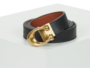 Ζώνη Coach SCULPTED C REVERSIBLE BELT